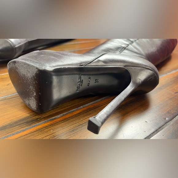 Authentic - Limited Edition - Yves Saint Laurent black boots - Picture 5 of 12